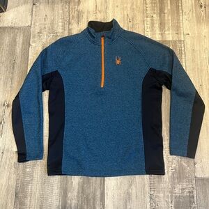 Spyder Mens Outbound 1/2 Zip Stryke Pullover Size Large